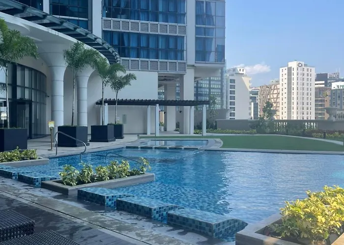 公寓 Spacious Living At Uptown Parksuites 马尼拉